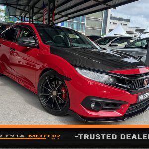 2017 HONDA CIVIC 1.5 TC-P FC FULL CARBON STAGE 2 HARGA LELONG