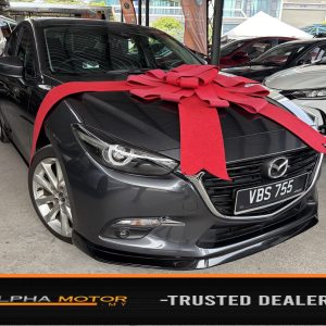 2018 MAZDA 3 2.0 (A) SEDAN FACELIFT [MILEAGE 47K KM]