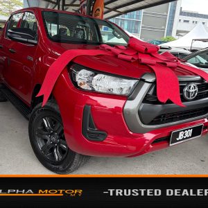 2026 TOYOTA HILUX 2.4 E (A) 4X4 MILEAGE 25KM LUCKYDRAW CAR