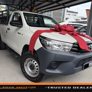 2024 TOYOTA HILUX 2.4 (M) SINGLE CAB 4X4